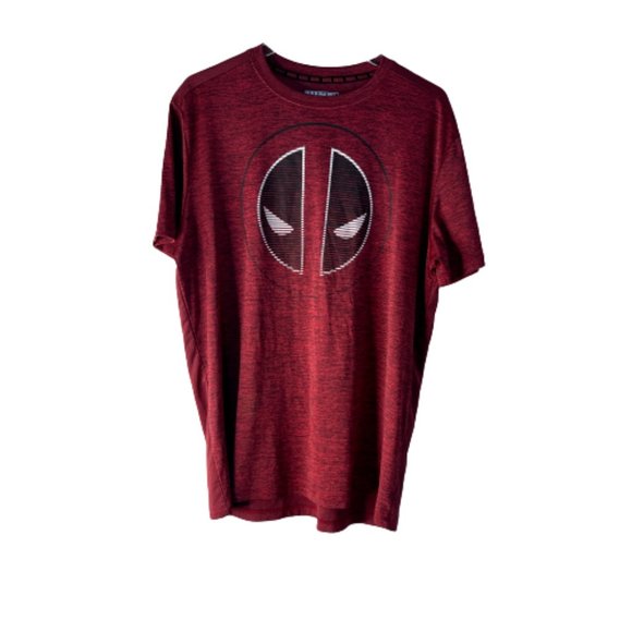 Marvel Other - Marvel Deadpool Mens T Tee Shirt Red XL